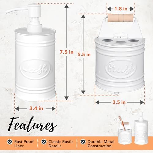 Autumn Alley Kids Farmhouse Soap Dispenser Set