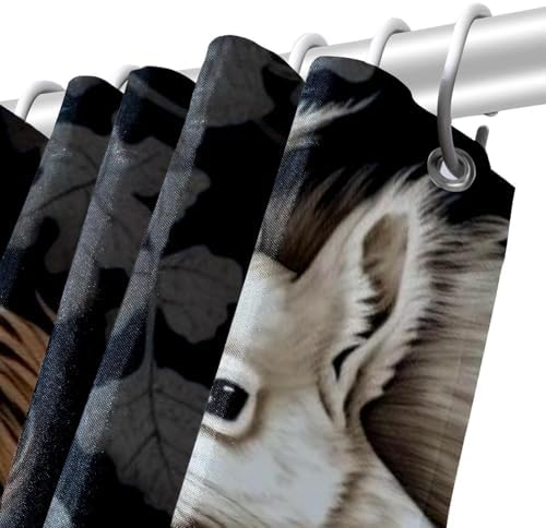 VAPOKF Cute Squirrel Shower Curtain 66x72 Inches