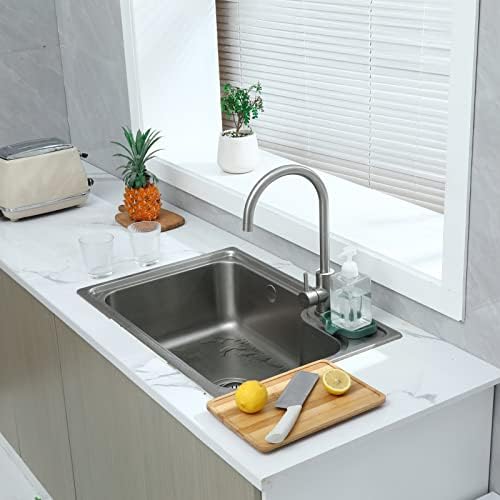 MicoYang Silicone Soap Dish with Drain Spout - Green 49x32 Inch