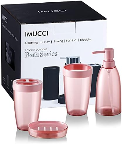 iMucci 5 Piece Bathroom Accessory Set