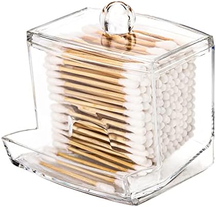 Tbestmax 10oz Cotton Swab Holder Dispenser
