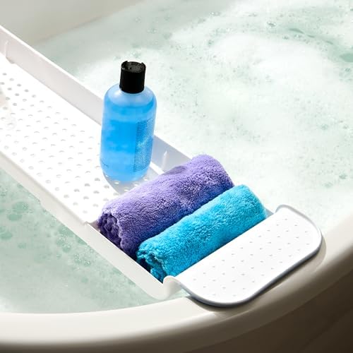 Madesmart Expandable Bath Tray White