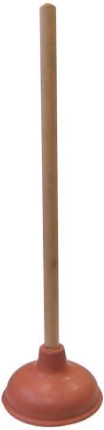 PWWDADA Heavy Duty Toilet Plunger with Wooden Handle