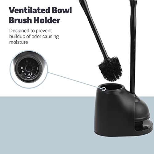 Casabella Bowl Brush and Plunger Combo Set