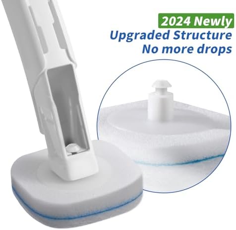 oshang Disposable Toilet Brush with 14 Refills 1