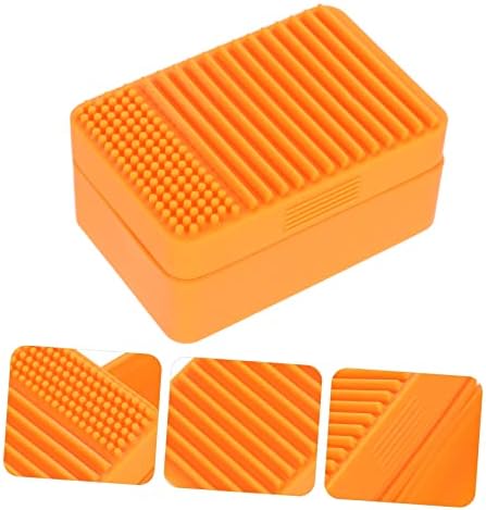 HEALEEP Travel Soap Dish Box Portable Silicone Holder