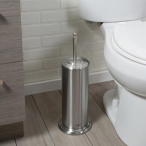 Bath Bliss Toilet Plunger Holder Stainless Steel