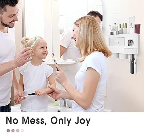 iHave Wall Mounted Toothbrush Holder with Dispenser 1