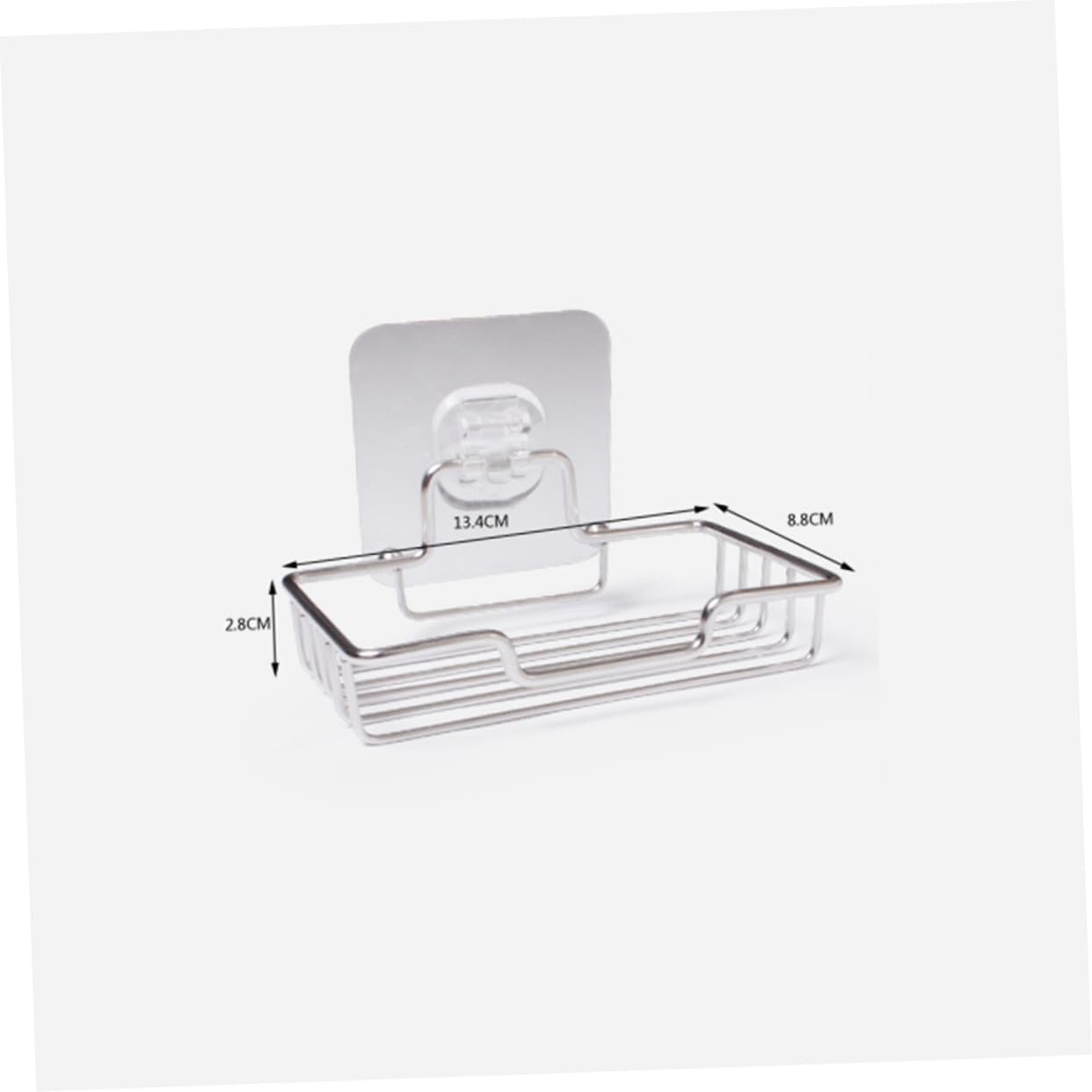 LIFKOME Self-Adhesive Soap Dish Holder for Wall and Kitchen