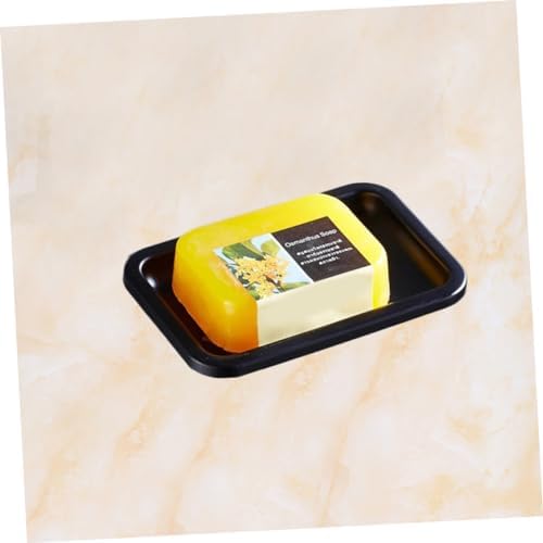 UTHCLO Vintage Black Aluminum Soap Dish Holder