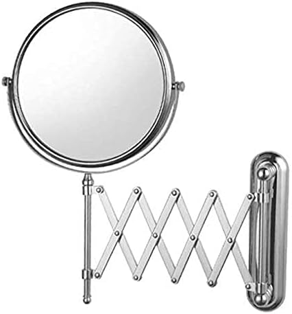 ZADIKO 360 Degree Wall-Mounted Vanity Mirror with 3X5X Magnification