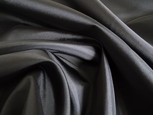Vosign Short Shower Curtain Liner 72 x 60 Inch Black