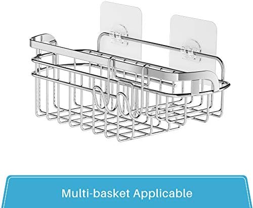 LUXEAR 6-Piece Reusable Adhesive Sticker for Bathroom and Kitchen