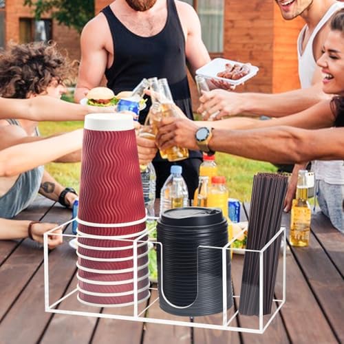 Beitiny 3 Slot Coffee Station Organizer Acrylic Holder