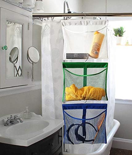 Dearjana Portable Mesh Pocket with Rotatable Hanger