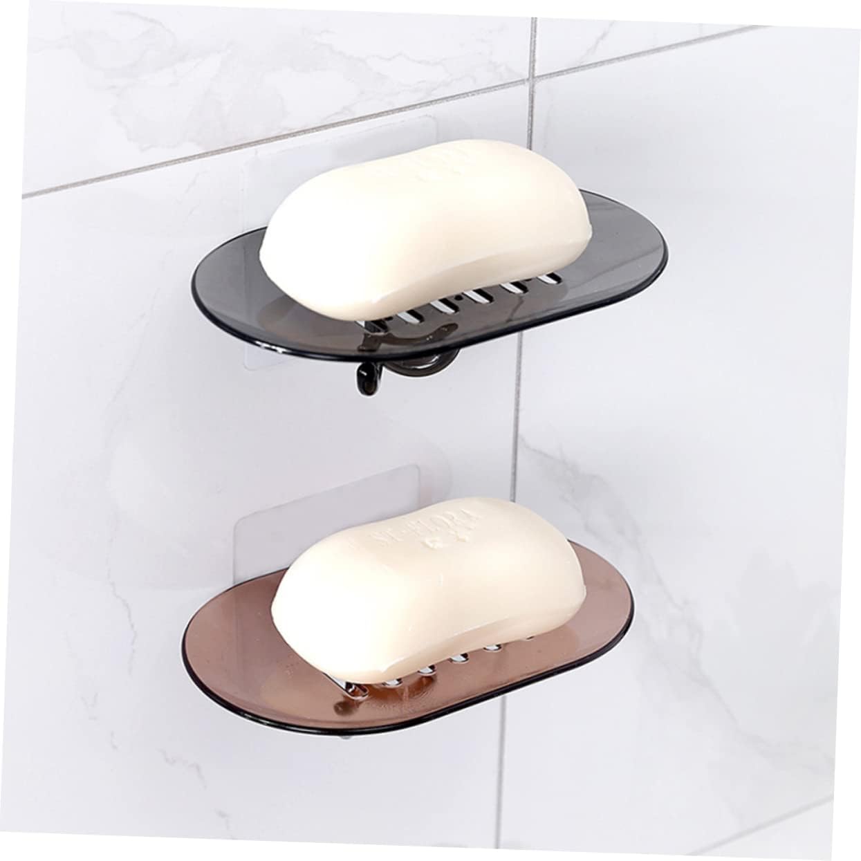 PRETYZOOM Wall Soap Holder with Drainage Holes