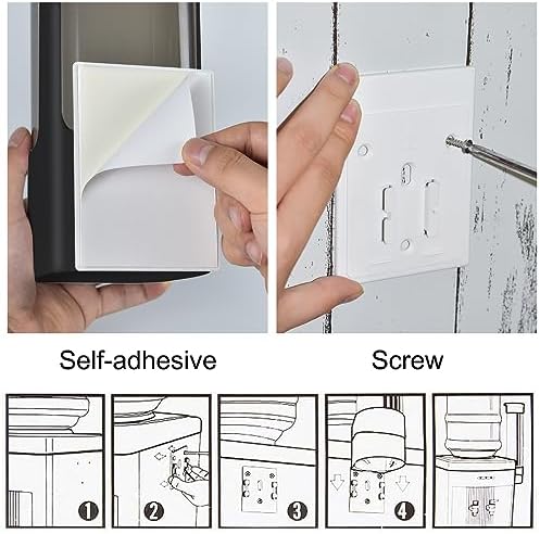 IWNTWY Wall Mount Cup Dispenser for Small Cups