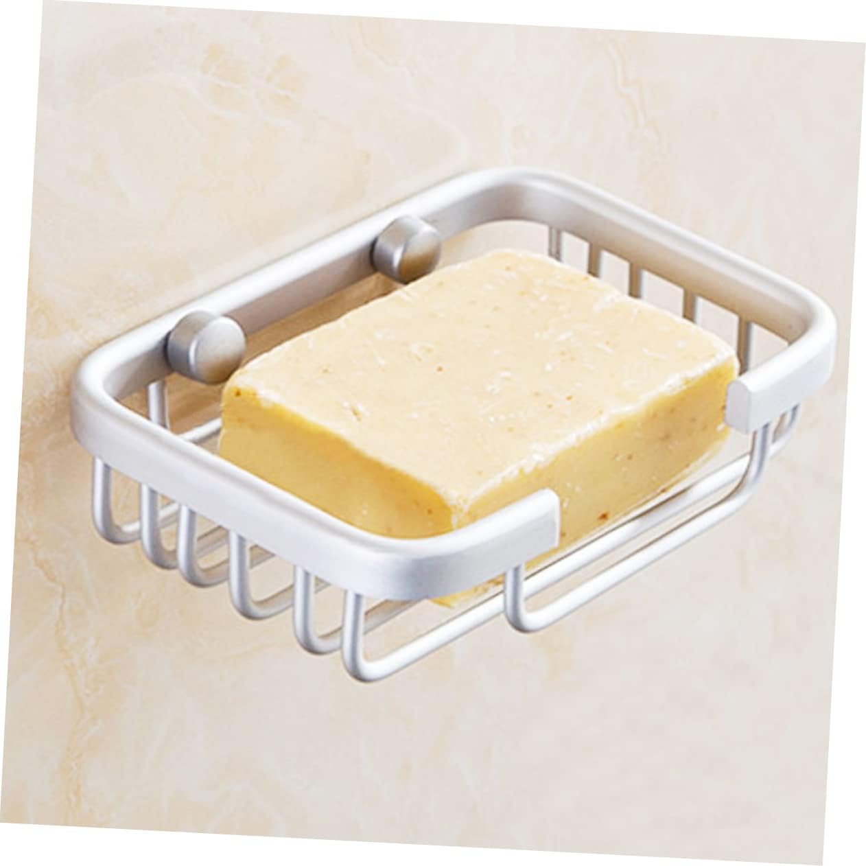 Luxshiny Aluminum Soap Holder for Bathroom