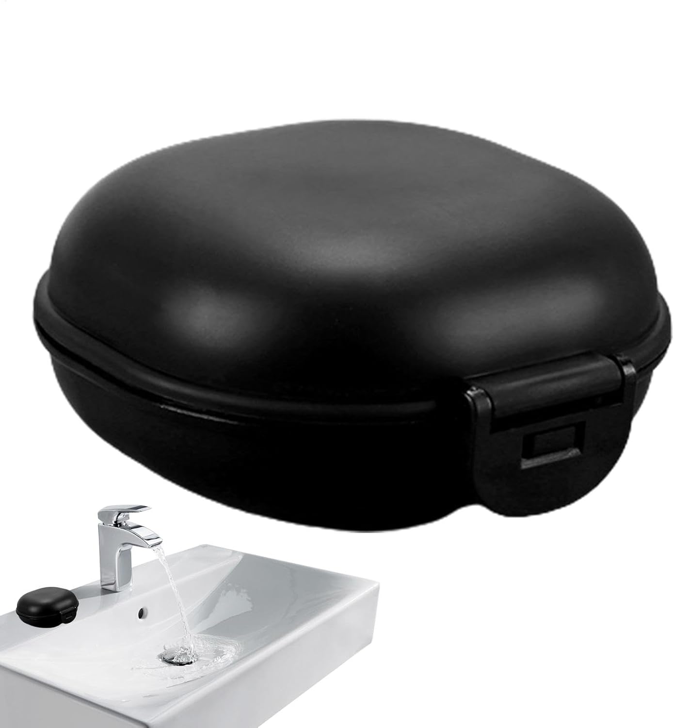 Travel Shampoo Bar Holder with Leak-Proof Lid 1