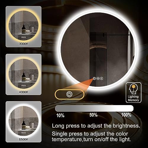 Sbagno 24 Smart Mirror with Bluetooth and Anti-Fog