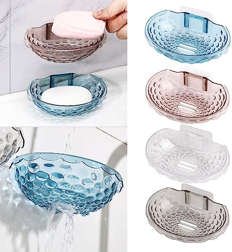 Wall Mounted Soap Holder No Drilling Self Adhesive 1
