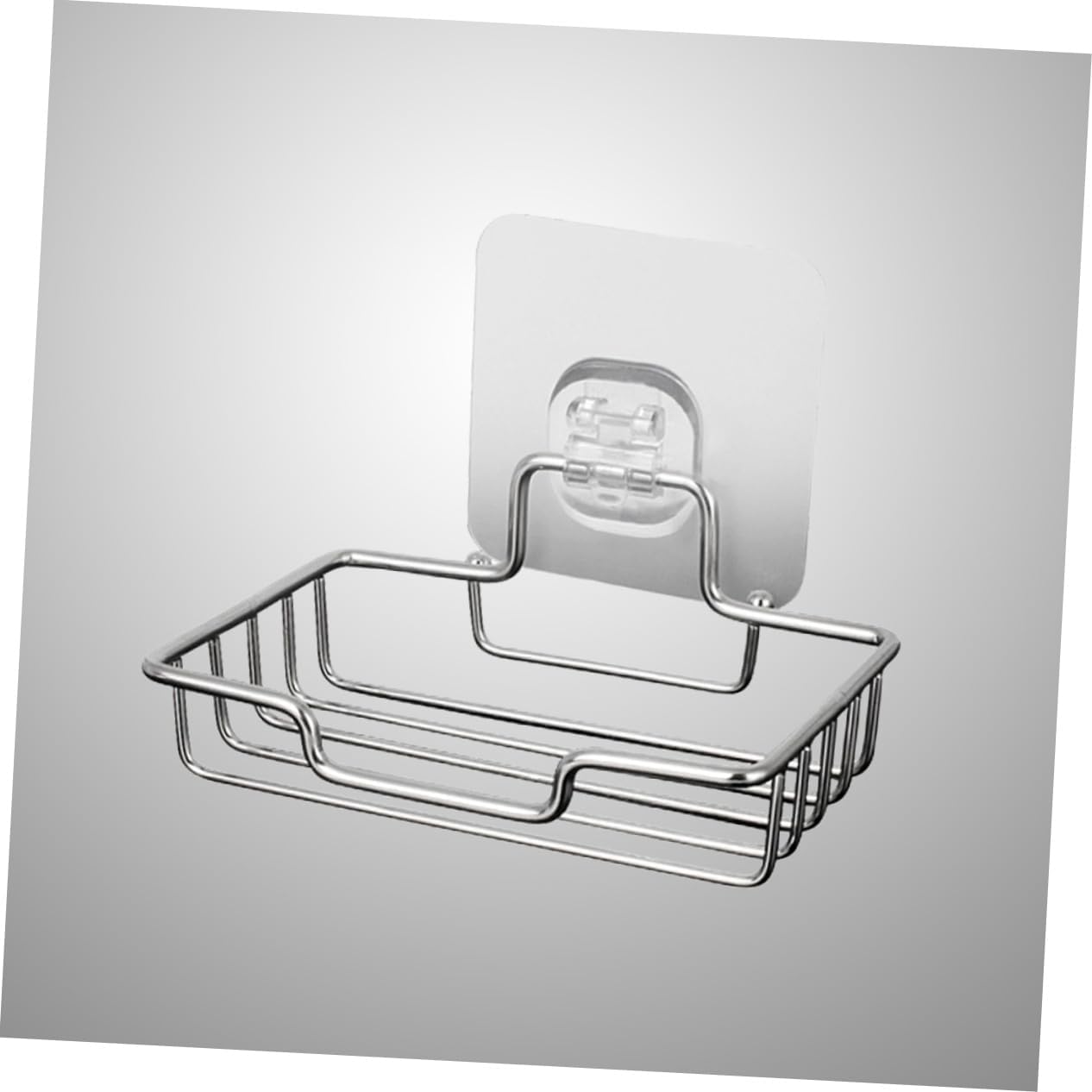 LIFKOME Self-Adhesive Soap Dish Holder for Wall and Kitchen