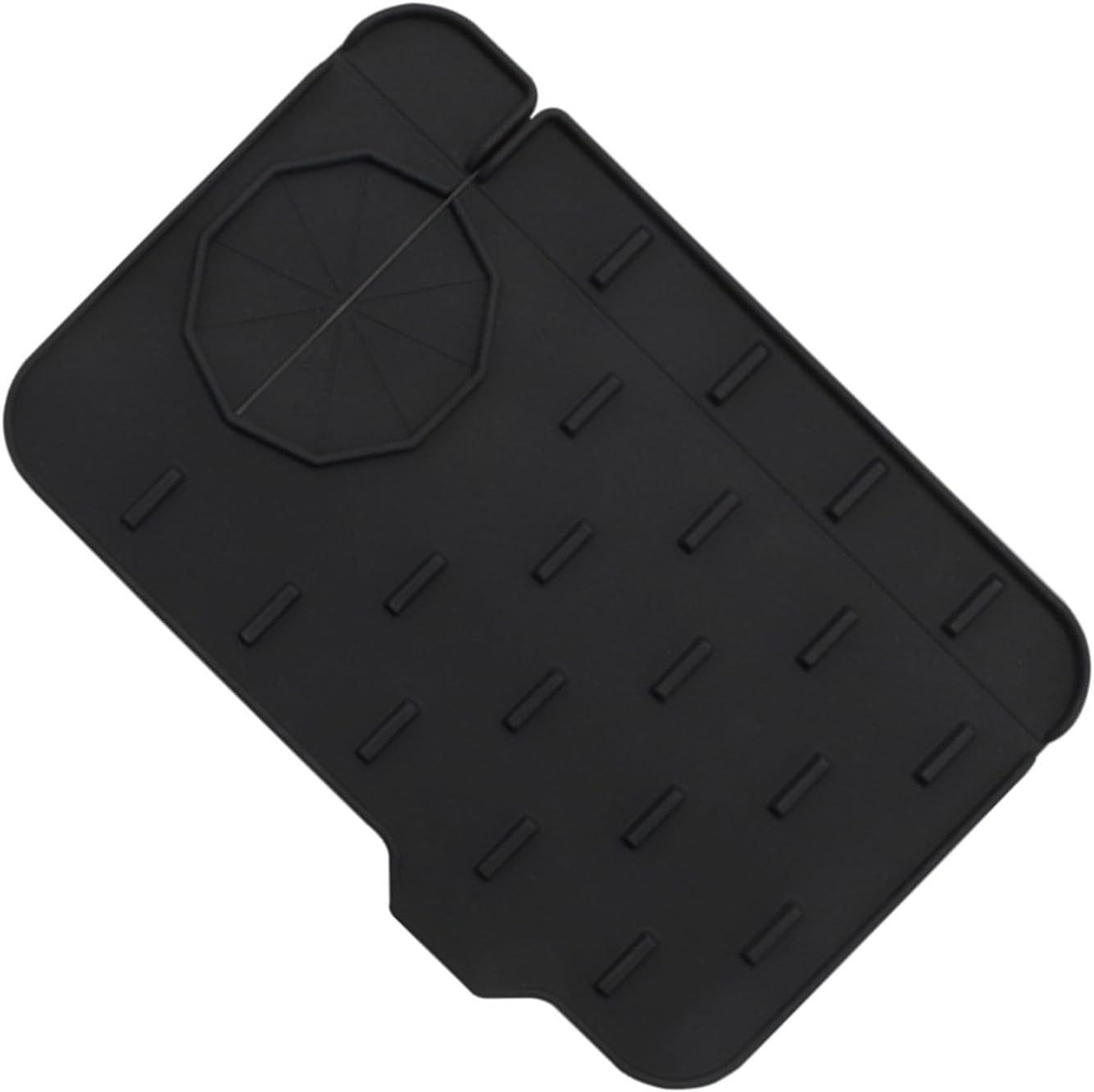 Silicone Sink Splash Guard with Soap Dish and Drip Holder
