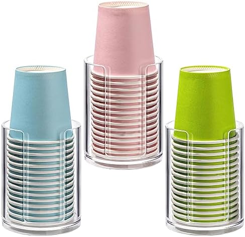 Tbestmax 3 Pack Bathroom Cup Dispenser
