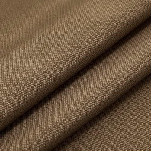 GoodGram Hotel Water Resistant Shower Curtain Liner - Brown 1