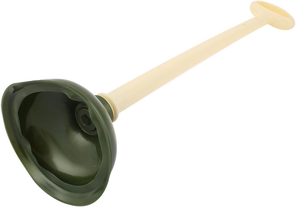 Qtqgoitem Rubber Suction Cup Toilet Plunger Army Green