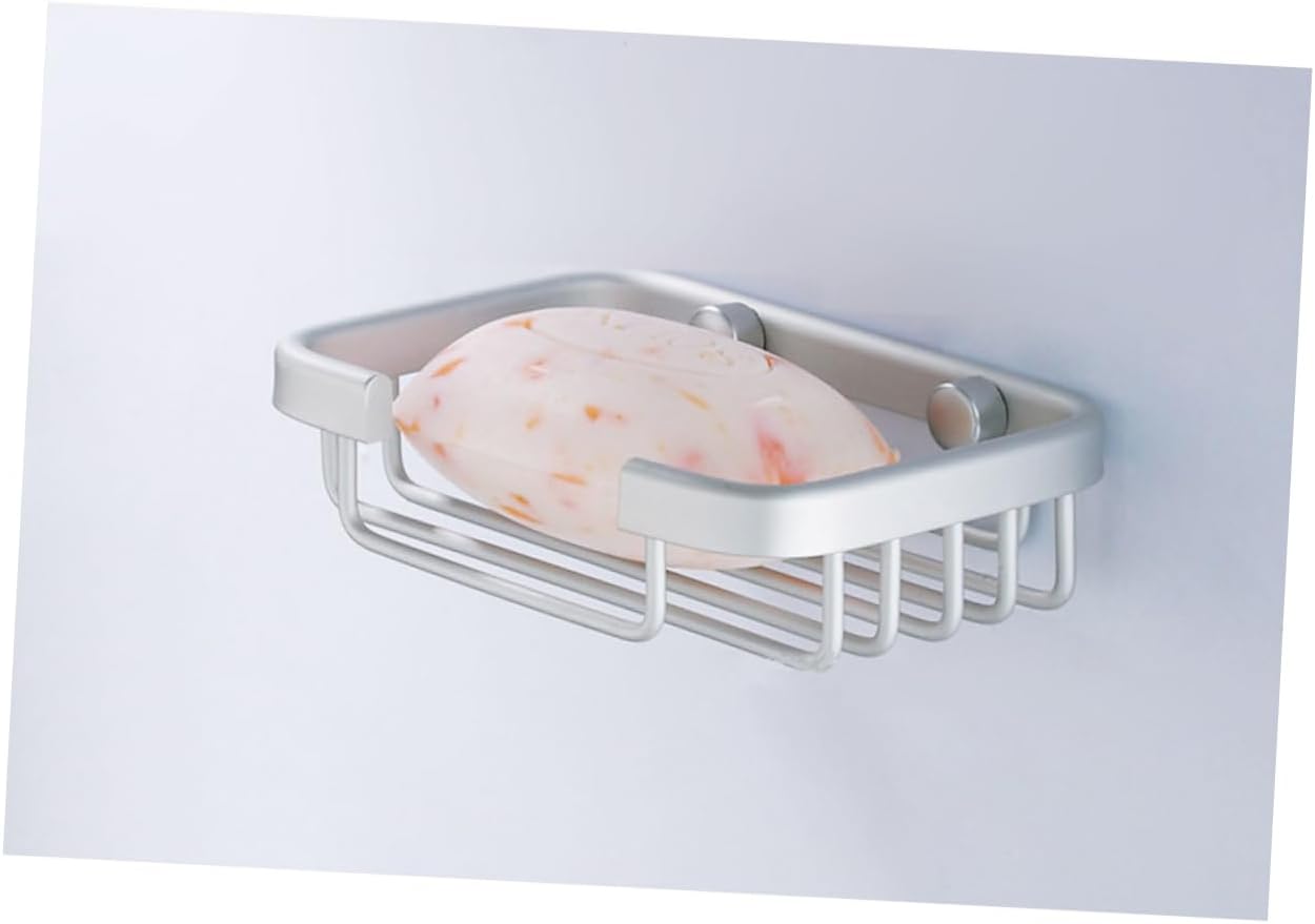Luxshiny Aluminum Soap Holder for Bathroom