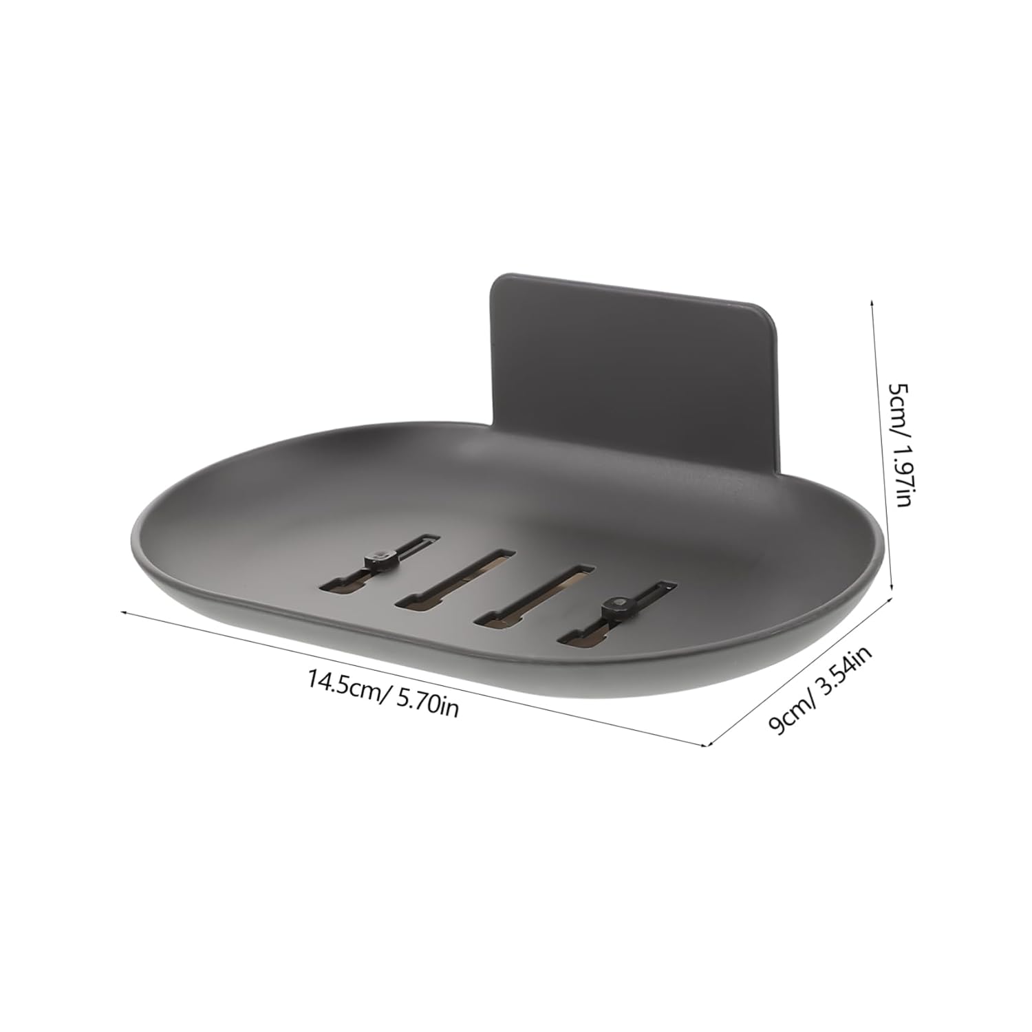 Healvian Aluminum Wall Mounted Soap Dish