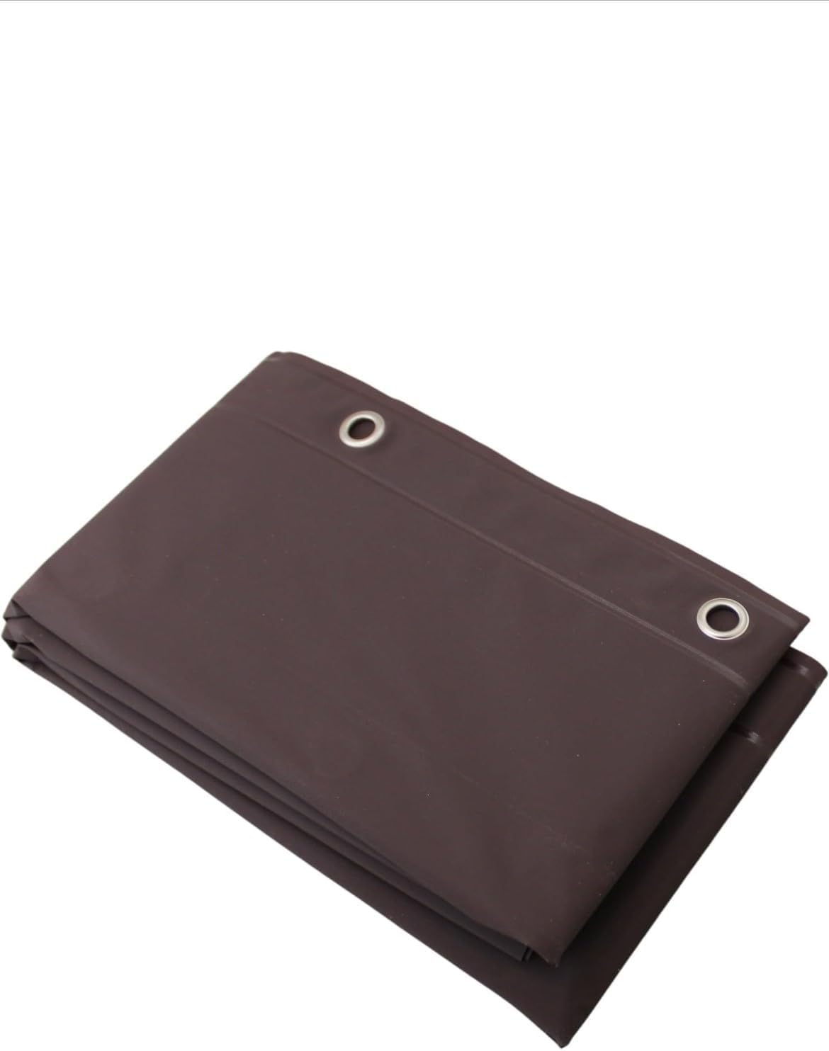 Premium 6 Gauge PEVA Magnetic Shower Curtain Liner 70x72 Chocolate