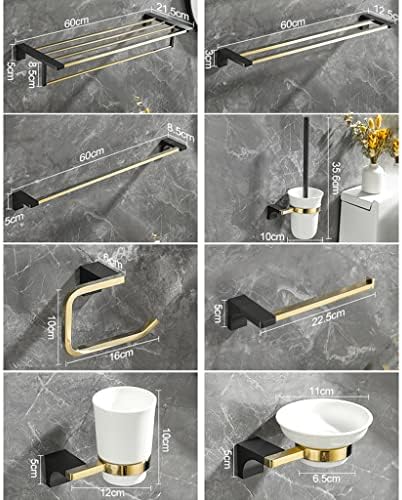 LeGDOr Bathroom Accessory Set with Copper Towel Bar and Luxury Hardware