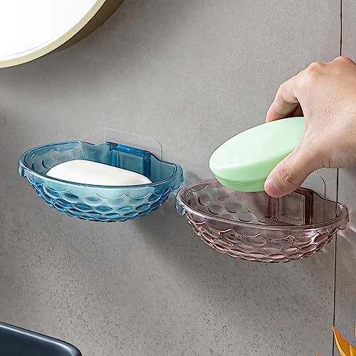 Wall Mounted Soap Holder No Drilling Self Adhesive 1