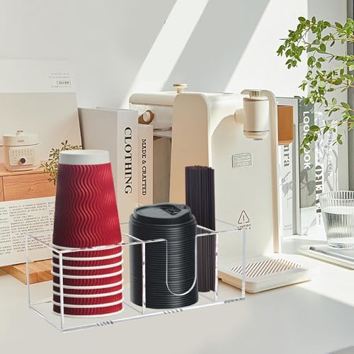 Beitiny 3 Slot Coffee Station Organizer Acrylic Holder