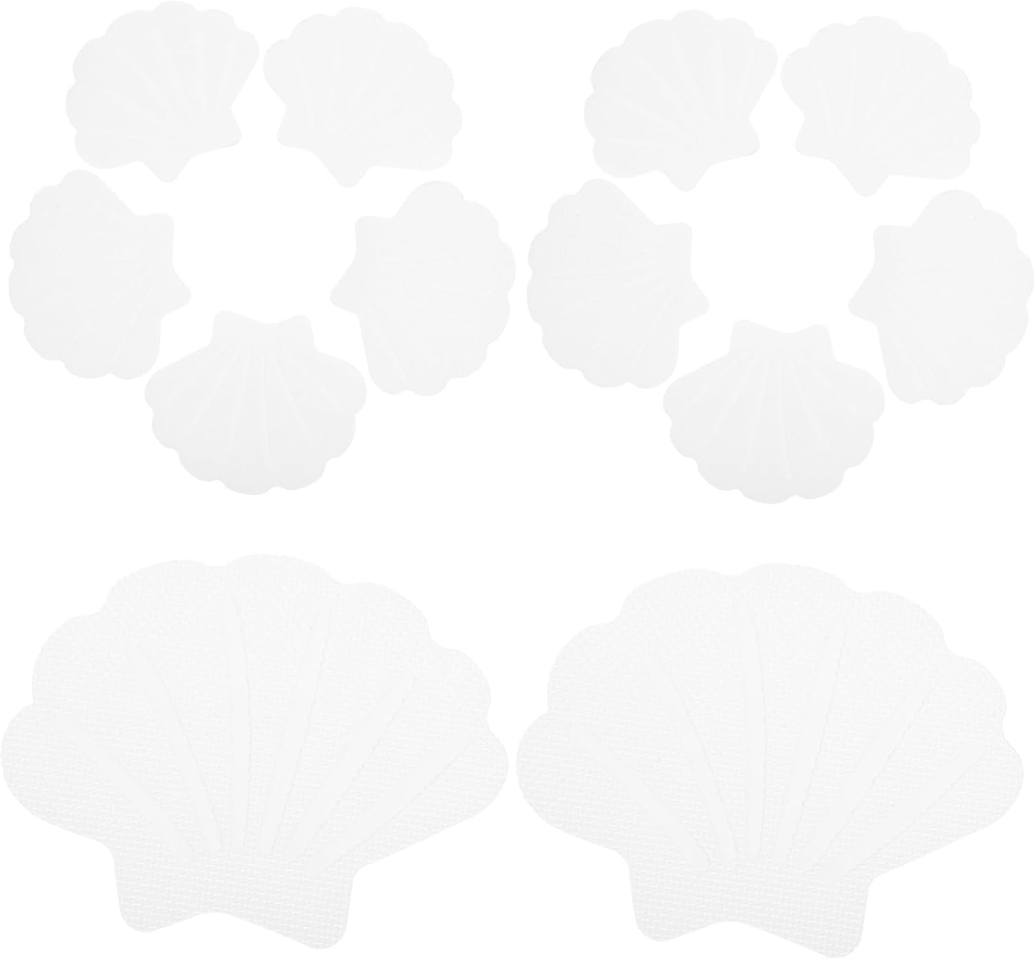 Amosfun Shell Shaped Anti-Slip Bathtub Decals