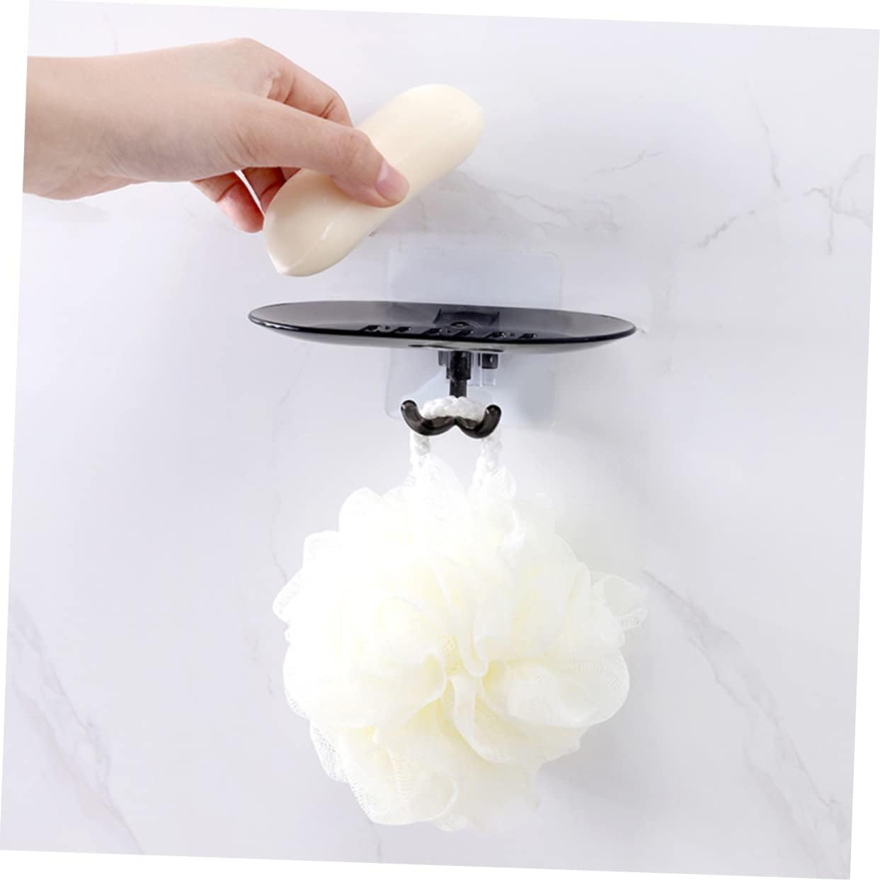 PRETYZOOM Wall Soap Holder with Drainage Holes