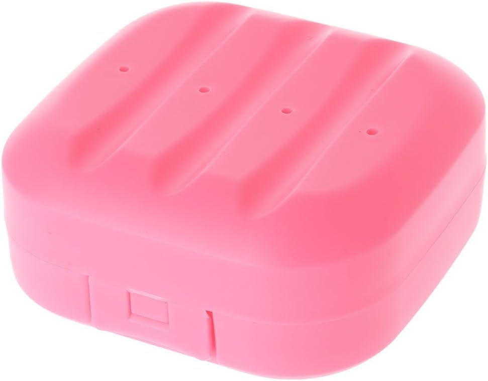Ralondbey Mini Soap Box Travel Holder with Lock