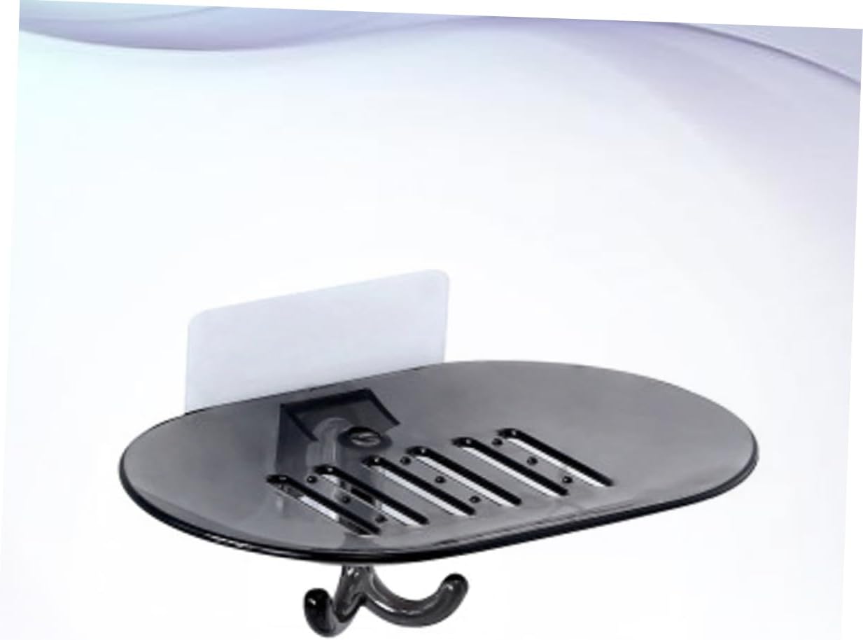 Beatifufu Wall Mounted Soap Dish with Hook and Draining Holes