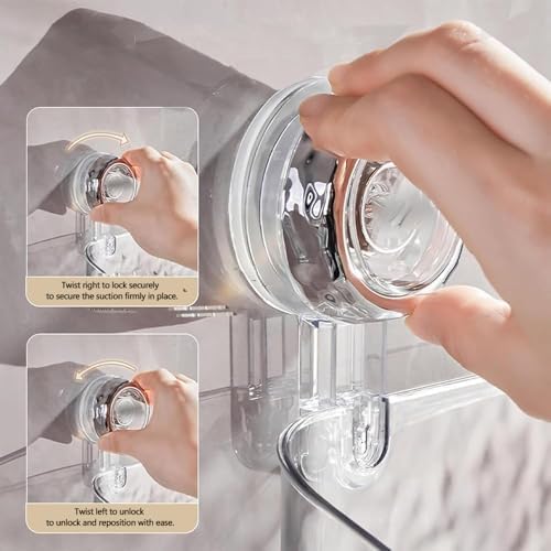Seodon Corrugated Suction Cup Holder - Grayish Glacier Pattern