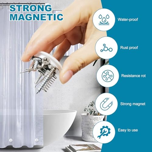 14 pcs Shower Curtain Weights for Stability