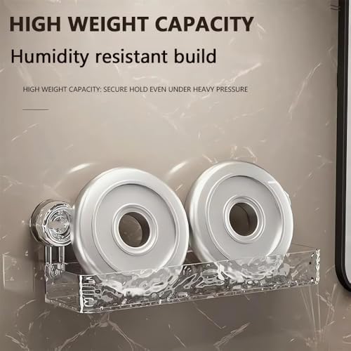 Seodon Corrugated Suction Cup Holder - Grayish Glacier Pattern