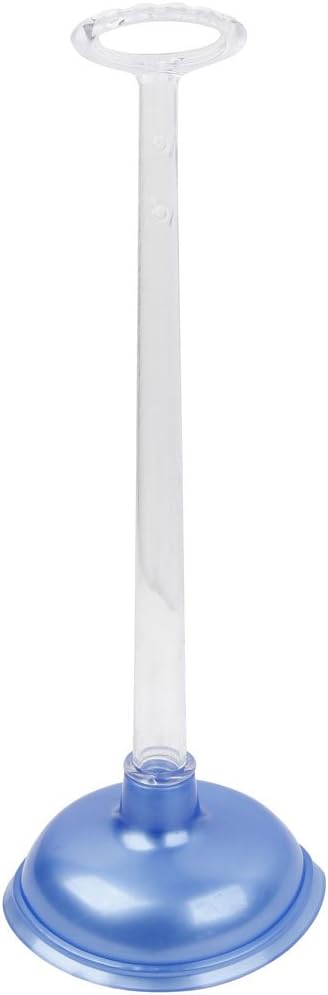 Qtqgoitem Soft Plastic Toilet Plunger Blue 1