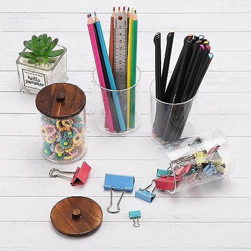 Tbestmax 4 Pack Qtip Holder Bathroom Set