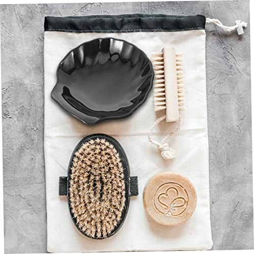 Unomor Plastic Soap Dish Sea Shell Holder