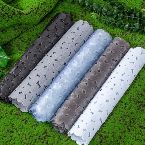 Non-Slip Bathtub Mat with Suction Cups and Drainage Holes