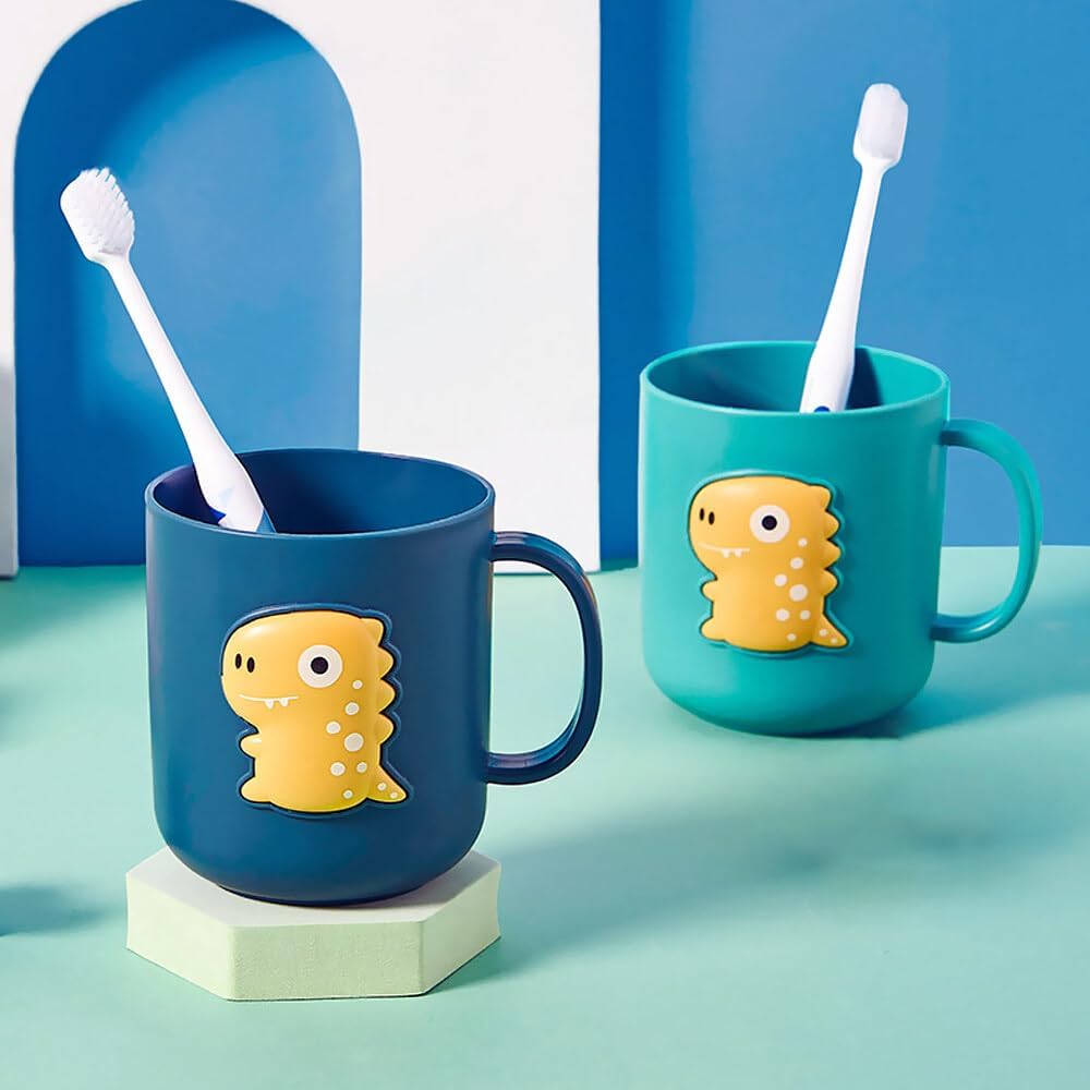 Dinosaur Toothbrush Holder Set of 2 for Kids