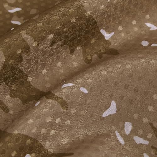 Hokibero Brown Misty Forest Mountain Nature Tree Fabric Shower Curtain 72x78