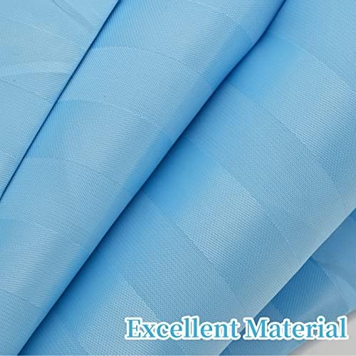 Hellcrack 32x72 Inch Waterproof Shower Curtain Liner with Hooks and Grommets